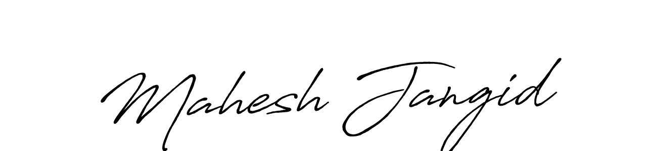 How to Draw Mahesh Jangid signature style? Antro_Vectra_Bolder is a latest design signature styles for name Mahesh Jangid. Mahesh Jangid signature style 7 images and pictures png