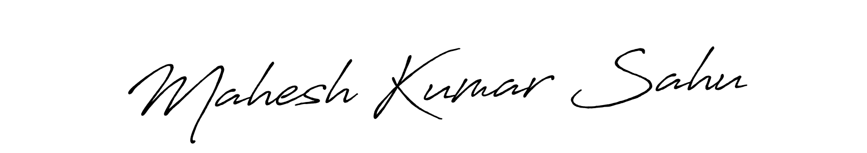 Make a short Mahesh Kumar Sahu signature style. Manage your documents anywhere anytime using Antro_Vectra_Bolder. Create and add eSignatures, submit forms, share and send files easily. Mahesh Kumar Sahu signature style 7 images and pictures png