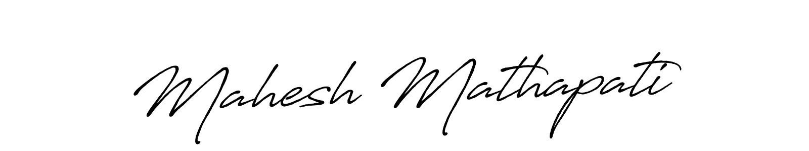 Mahesh Mathapati stylish signature style. Best Handwritten Sign (Antro_Vectra_Bolder) for my name. Handwritten Signature Collection Ideas for my name Mahesh Mathapati. Mahesh Mathapati signature style 7 images and pictures png