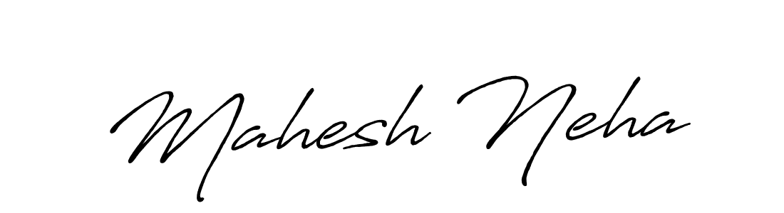 You can use this online signature creator to create a handwritten signature for the name Mahesh Neha. This is the best online autograph maker. Mahesh Neha signature style 7 images and pictures png