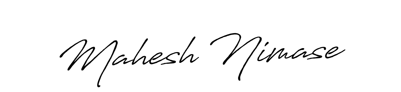 It looks lik you need a new signature style for name Mahesh Nimase. Design unique handwritten (Antro_Vectra_Bolder) signature with our free signature maker in just a few clicks. Mahesh Nimase signature style 7 images and pictures png