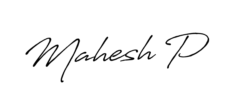 Also You can easily find your signature by using the search form. We will create Mahesh P name handwritten signature images for you free of cost using Antro_Vectra_Bolder sign style. Mahesh P signature style 7 images and pictures png