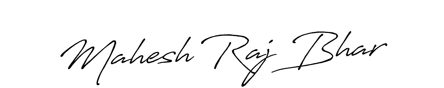 This is the best signature style for the Mahesh Raj Bhar name. Also you like these signature font (Antro_Vectra_Bolder). Mix name signature. Mahesh Raj Bhar signature style 7 images and pictures png