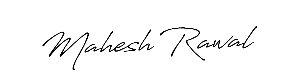 It looks lik you need a new signature style for name Mahesh Rawal. Design unique handwritten (Antro_Vectra_Bolder) signature with our free signature maker in just a few clicks. Mahesh Rawal signature style 7 images and pictures png