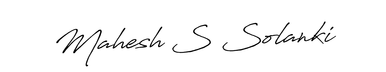 Best and Professional Signature Style for Mahesh S Solanki. Antro_Vectra_Bolder Best Signature Style Collection. Mahesh S Solanki signature style 7 images and pictures png