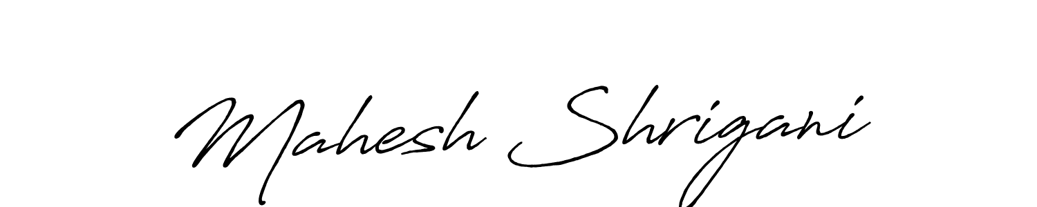 Once you've used our free online signature maker to create your best signature Antro_Vectra_Bolder style, it's time to enjoy all of the benefits that Mahesh Shrigani name signing documents. Mahesh Shrigani signature style 7 images and pictures png