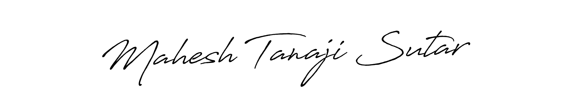 Mahesh Tanaji Sutar stylish signature style. Best Handwritten Sign (Antro_Vectra_Bolder) for my name. Handwritten Signature Collection Ideas for my name Mahesh Tanaji Sutar. Mahesh Tanaji Sutar signature style 7 images and pictures png