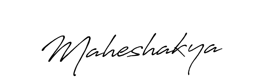 Make a beautiful signature design for name Maheshakya. With this signature (Antro_Vectra_Bolder) style, you can create a handwritten signature for free. Maheshakya signature style 7 images and pictures png