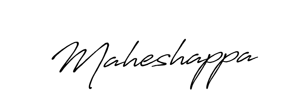 How to make Maheshappa name signature. Use Antro_Vectra_Bolder style for creating short signs online. This is the latest handwritten sign. Maheshappa signature style 7 images and pictures png