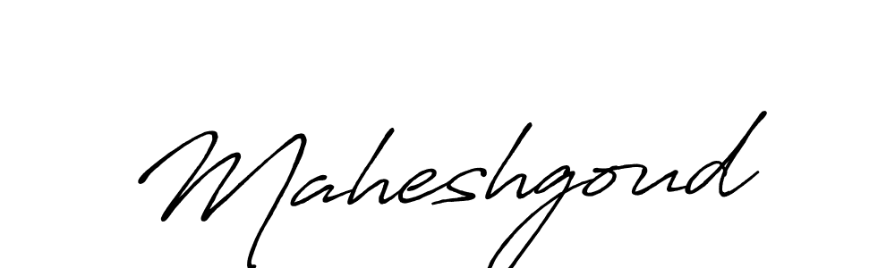 Maheshgoud stylish signature style. Best Handwritten Sign (Antro_Vectra_Bolder) for my name. Handwritten Signature Collection Ideas for my name Maheshgoud. Maheshgoud signature style 7 images and pictures png