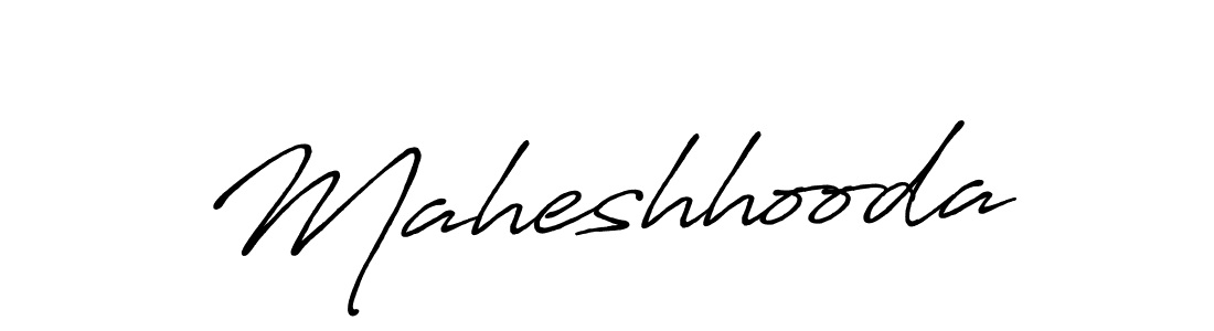 Once you've used our free online signature maker to create your best signature Antro_Vectra_Bolder style, it's time to enjoy all of the benefits that Maheshhooda name signing documents. Maheshhooda signature style 7 images and pictures png