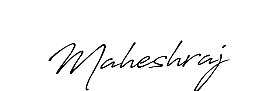 How to make Maheshraj name signature. Use Antro_Vectra_Bolder style for creating short signs online. This is the latest handwritten sign. Maheshraj signature style 7 images and pictures png