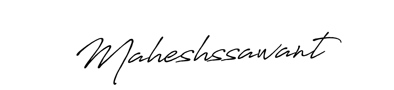 Design your own signature with our free online signature maker. With this signature software, you can create a handwritten (Antro_Vectra_Bolder) signature for name Maheshssawant. Maheshssawant signature style 7 images and pictures png