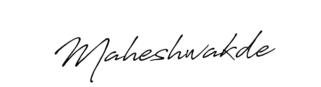 It looks lik you need a new signature style for name Maheshwakde. Design unique handwritten (Antro_Vectra_Bolder) signature with our free signature maker in just a few clicks. Maheshwakde signature style 7 images and pictures png