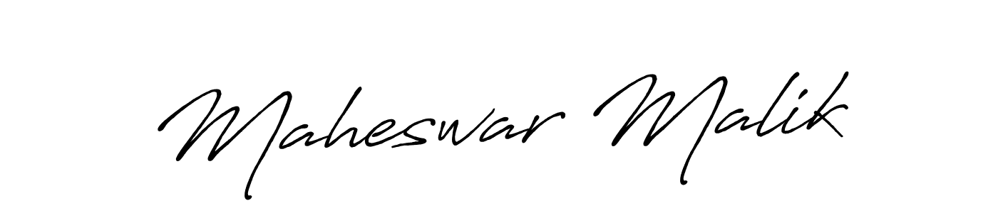 You can use this online signature creator to create a handwritten signature for the name Maheswar Malik. This is the best online autograph maker. Maheswar Malik signature style 7 images and pictures png