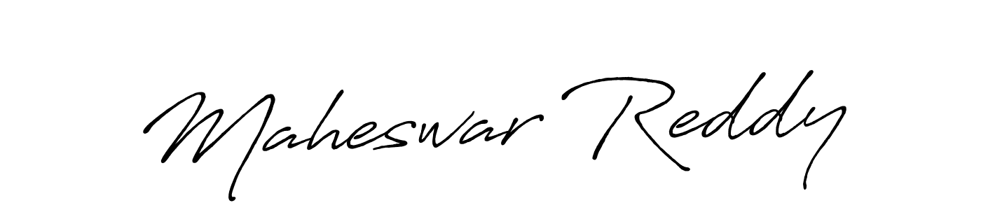 The best way (Antro_Vectra_Bolder) to make a short signature is to pick only two or three words in your name. The name Maheswar Reddy include a total of six letters. For converting this name. Maheswar Reddy signature style 7 images and pictures png