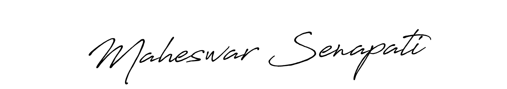 It looks lik you need a new signature style for name Maheswar Senapati. Design unique handwritten (Antro_Vectra_Bolder) signature with our free signature maker in just a few clicks. Maheswar Senapati signature style 7 images and pictures png