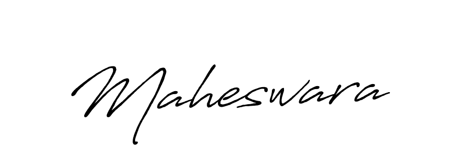 Maheswara stylish signature style. Best Handwritten Sign (Antro_Vectra_Bolder) for my name. Handwritten Signature Collection Ideas for my name Maheswara. Maheswara signature style 7 images and pictures png