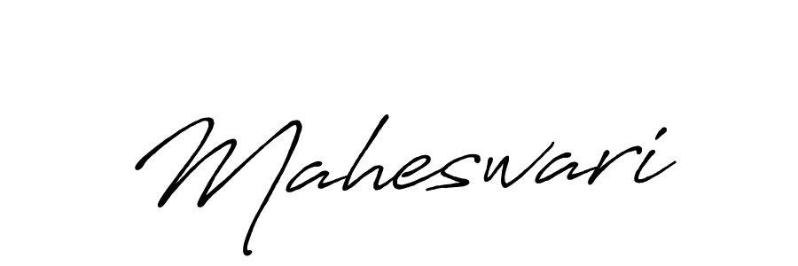 How to make Maheswari signature? Antro_Vectra_Bolder is a professional autograph style. Create handwritten signature for Maheswari name. Maheswari signature style 7 images and pictures png