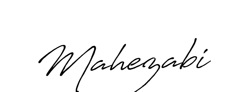 Also You can easily find your signature by using the search form. We will create Mahezabi name handwritten signature images for you free of cost using Antro_Vectra_Bolder sign style. Mahezabi signature style 7 images and pictures png