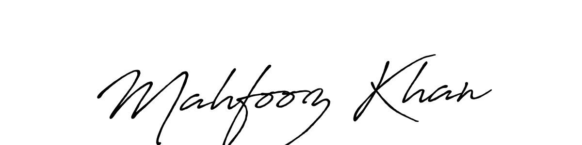 Similarly Antro_Vectra_Bolder is the best handwritten signature design. Signature creator online .You can use it as an online autograph creator for name Mahfooz Khan. Mahfooz Khan signature style 7 images and pictures png