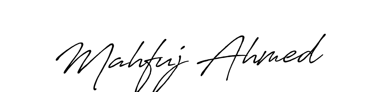 Make a short Mahfuj Ahmed signature style. Manage your documents anywhere anytime using Antro_Vectra_Bolder. Create and add eSignatures, submit forms, share and send files easily. Mahfuj Ahmed signature style 7 images and pictures png