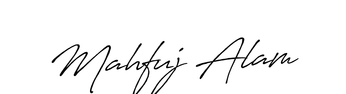 The best way (Antro_Vectra_Bolder) to make a short signature is to pick only two or three words in your name. The name Mahfuj Alam include a total of six letters. For converting this name. Mahfuj Alam signature style 7 images and pictures png