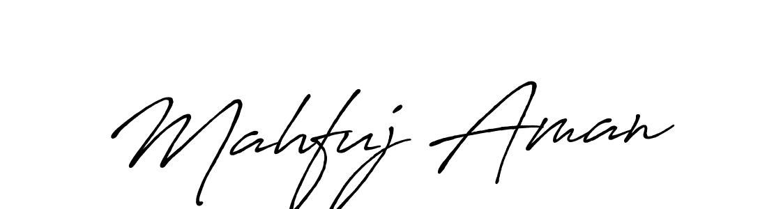 Also You can easily find your signature by using the search form. We will create Mahfuj Aman name handwritten signature images for you free of cost using Antro_Vectra_Bolder sign style. Mahfuj Aman signature style 7 images and pictures png