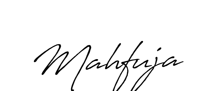 It looks lik you need a new signature style for name Mahfuja. Design unique handwritten (Antro_Vectra_Bolder) signature with our free signature maker in just a few clicks. Mahfuja signature style 7 images and pictures png