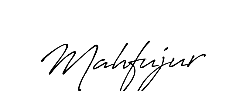 It looks lik you need a new signature style for name Mahfujur. Design unique handwritten (Antro_Vectra_Bolder) signature with our free signature maker in just a few clicks. Mahfujur signature style 7 images and pictures png
