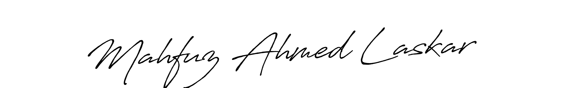 Make a beautiful signature design for name Mahfuz Ahmed Laskar. Use this online signature maker to create a handwritten signature for free. Mahfuz Ahmed Laskar signature style 7 images and pictures png