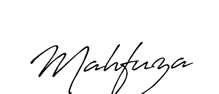 Once you've used our free online signature maker to create your best signature Antro_Vectra_Bolder style, it's time to enjoy all of the benefits that Mahfuza name signing documents. Mahfuza signature style 7 images and pictures png