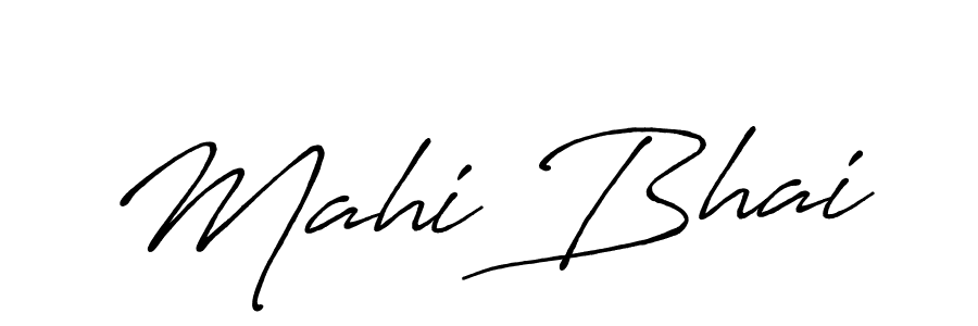 Once you've used our free online signature maker to create your best signature Antro_Vectra_Bolder style, it's time to enjoy all of the benefits that Mahi Bhai name signing documents. Mahi Bhai signature style 7 images and pictures png