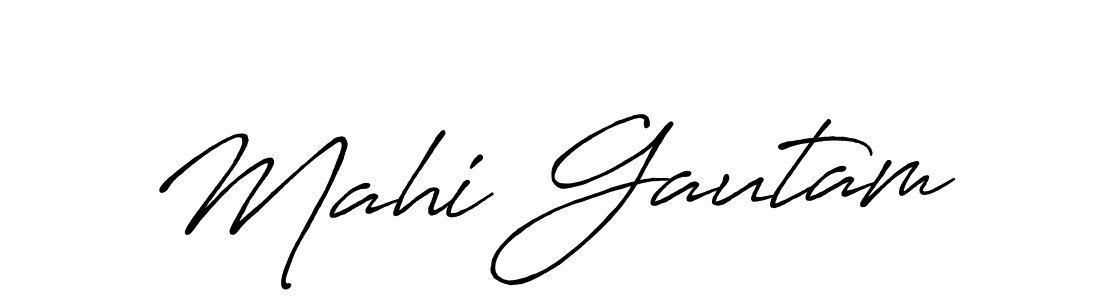 Once you've used our free online signature maker to create your best signature Antro_Vectra_Bolder style, it's time to enjoy all of the benefits that Mahi Gautam name signing documents. Mahi Gautam signature style 7 images and pictures png