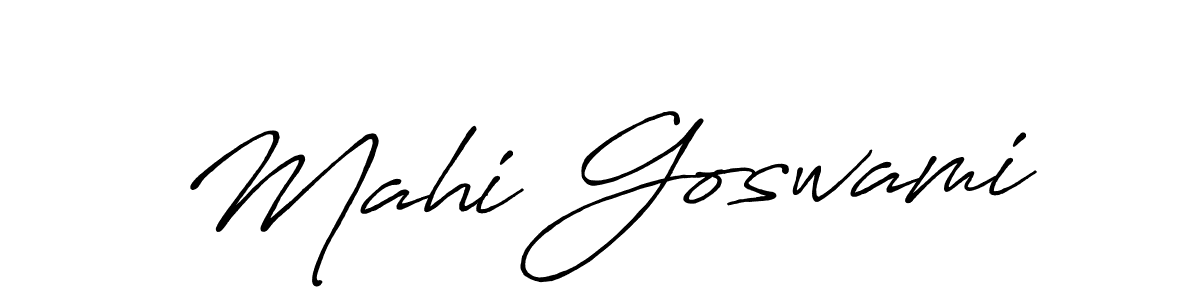 if you are searching for the best signature style for your name Mahi Goswami. so please give up your signature search. here we have designed multiple signature styles  using Antro_Vectra_Bolder. Mahi Goswami signature style 7 images and pictures png