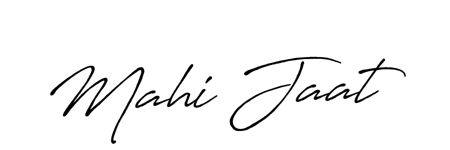 You can use this online signature creator to create a handwritten signature for the name Mahi Jaat. This is the best online autograph maker. Mahi Jaat signature style 7 images and pictures png
