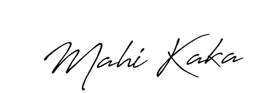This is the best signature style for the Mahi Kaka name. Also you like these signature font (Antro_Vectra_Bolder). Mix name signature. Mahi Kaka signature style 7 images and pictures png