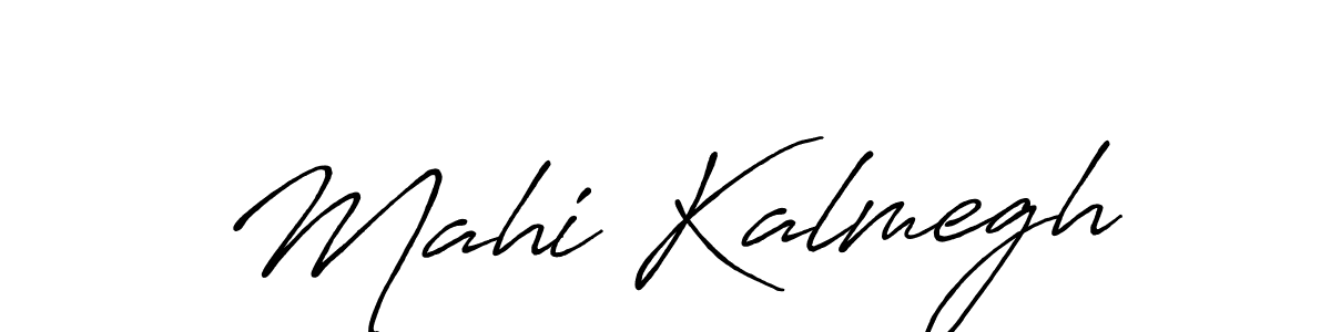 Also we have Mahi Kalmegh name is the best signature style. Create professional handwritten signature collection using Antro_Vectra_Bolder autograph style. Mahi Kalmegh signature style 7 images and pictures png