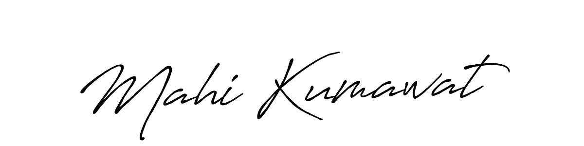 Similarly Antro_Vectra_Bolder is the best handwritten signature design. Signature creator online .You can use it as an online autograph creator for name Mahi Kumawat. Mahi Kumawat signature style 7 images and pictures png