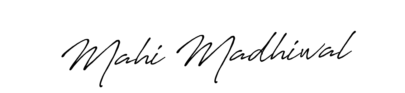 Here are the top 10 professional signature styles for the name Mahi Madhiwal. These are the best autograph styles you can use for your name. Mahi Madhiwal signature style 7 images and pictures png