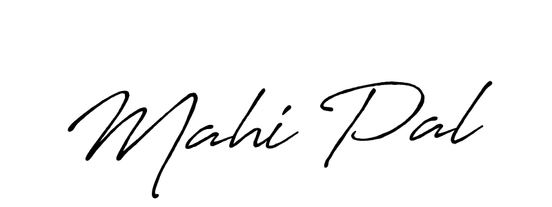 Also we have Mahi Pal name is the best signature style. Create professional handwritten signature collection using Antro_Vectra_Bolder autograph style. Mahi Pal signature style 7 images and pictures png