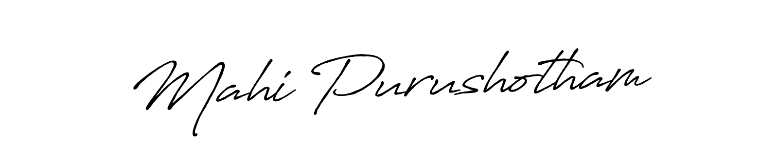 You can use this online signature creator to create a handwritten signature for the name Mahi Purushotham. This is the best online autograph maker. Mahi Purushotham signature style 7 images and pictures png