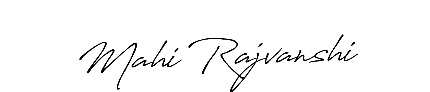 This is the best signature style for the Mahi Rajvanshi name. Also you like these signature font (Antro_Vectra_Bolder). Mix name signature. Mahi Rajvanshi signature style 7 images and pictures png