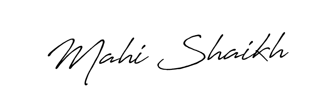 You can use this online signature creator to create a handwritten signature for the name Mahi Shaikh. This is the best online autograph maker. Mahi Shaikh signature style 7 images and pictures png