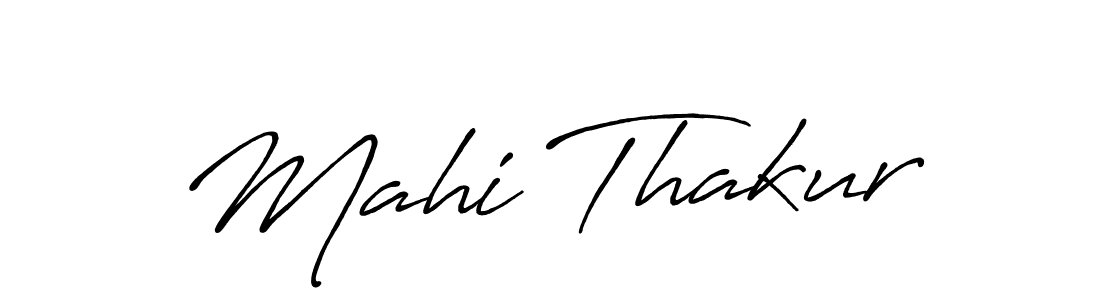 You can use this online signature creator to create a handwritten signature for the name Mahi Thakur. This is the best online autograph maker. Mahi Thakur signature style 7 images and pictures png