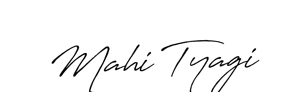 if you are searching for the best signature style for your name Mahi Tyagi. so please give up your signature search. here we have designed multiple signature styles  using Antro_Vectra_Bolder. Mahi Tyagi signature style 7 images and pictures png