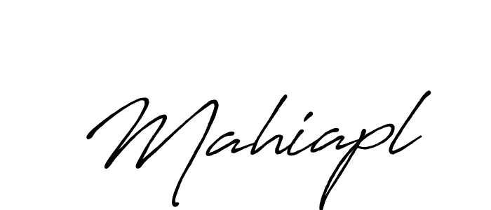 It looks lik you need a new signature style for name Mahiapl. Design unique handwritten (Antro_Vectra_Bolder) signature with our free signature maker in just a few clicks. Mahiapl signature style 7 images and pictures png