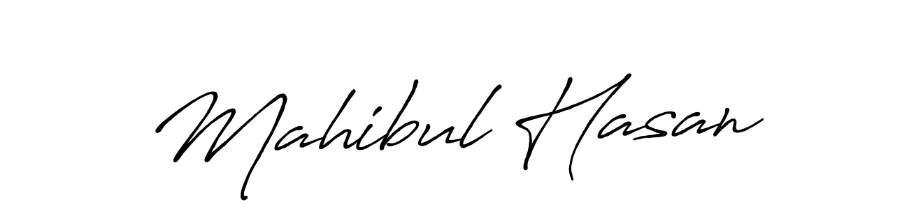 Use a signature maker to create a handwritten signature online. With this signature software, you can design (Antro_Vectra_Bolder) your own signature for name Mahibul Hasan. Mahibul Hasan signature style 7 images and pictures png