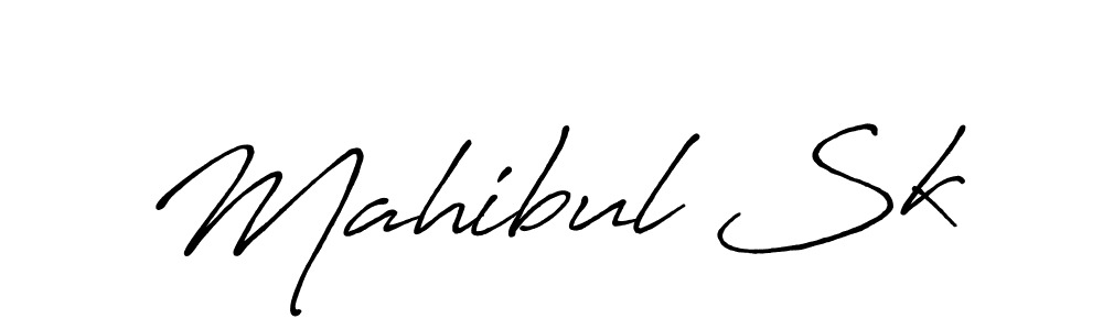 How to make Mahibul Sk signature? Antro_Vectra_Bolder is a professional autograph style. Create handwritten signature for Mahibul Sk name. Mahibul Sk signature style 7 images and pictures png