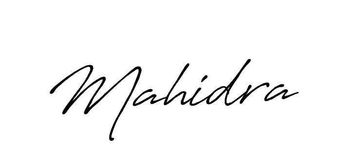 Create a beautiful signature design for name Mahidra. With this signature (Antro_Vectra_Bolder) fonts, you can make a handwritten signature for free. Mahidra signature style 7 images and pictures png